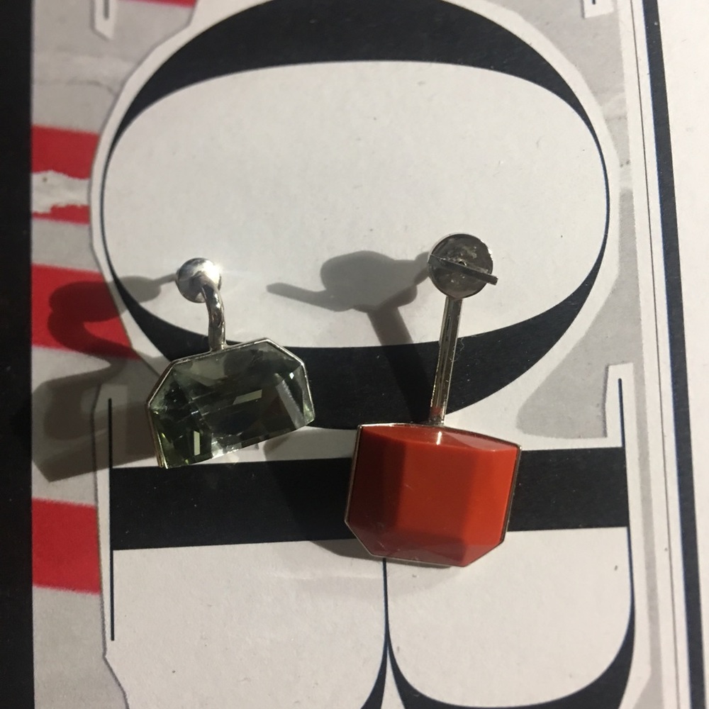 NEW Dior set earrings coral + palla